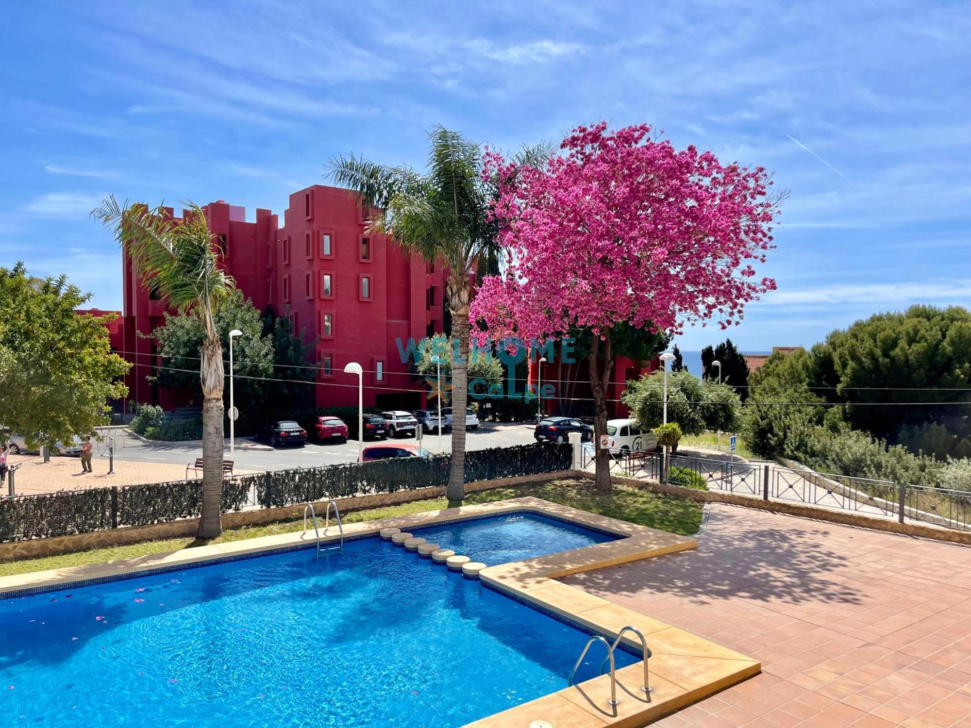 Manzana Bonito Y Comodo Apartamento Con Piscina Calp Dış mekan fotoğraf