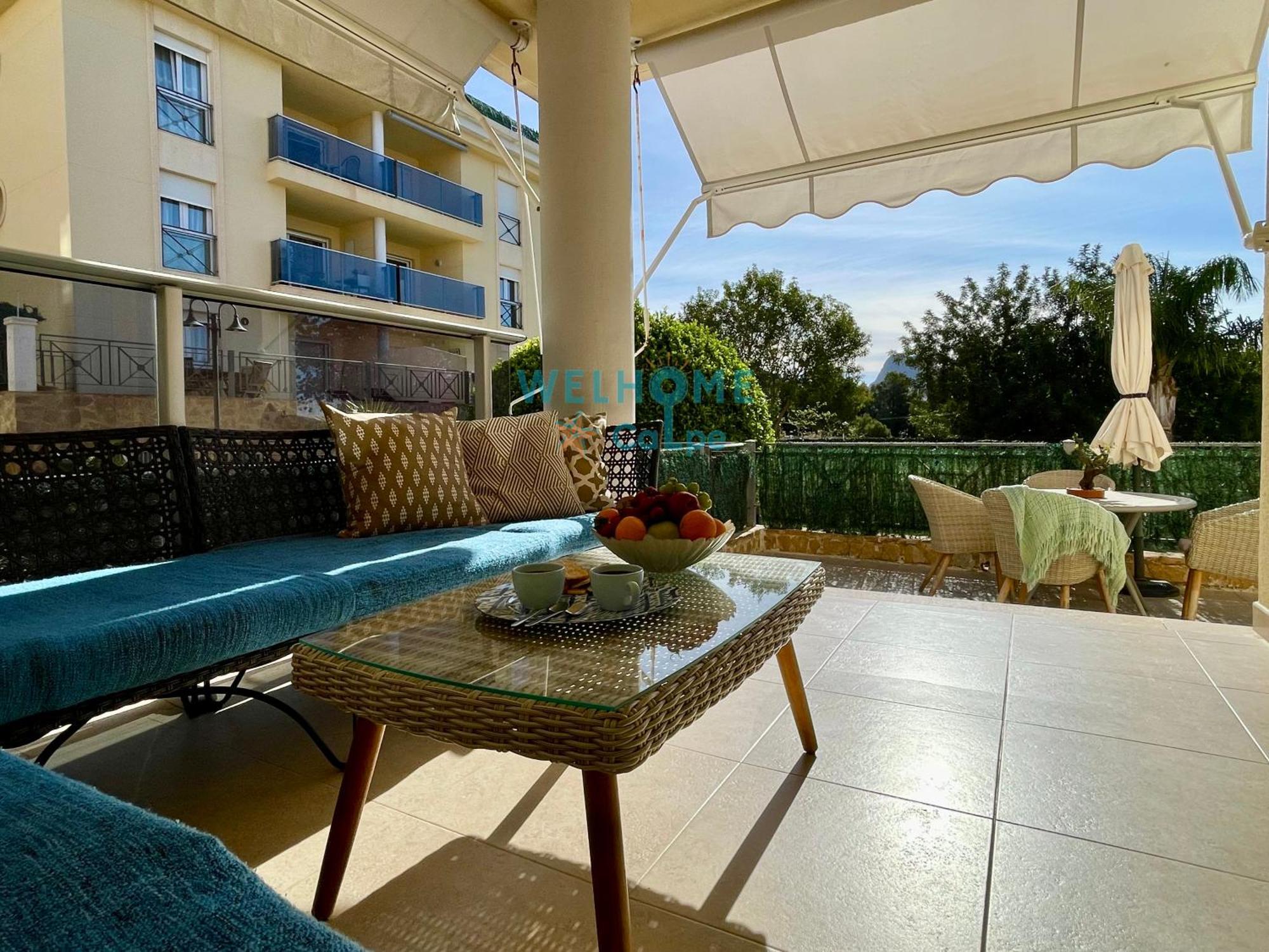 Manzana Bonito Y Comodo Apartamento Con Piscina Calp Dış mekan fotoğraf