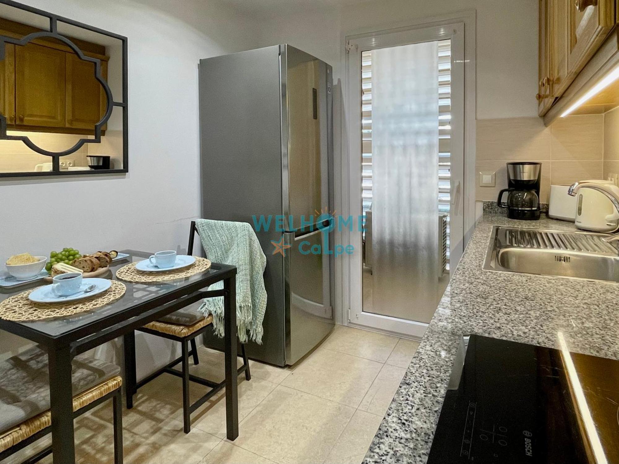 Manzana Bonito Y Comodo Apartamento Con Piscina Calp Dış mekan fotoğraf