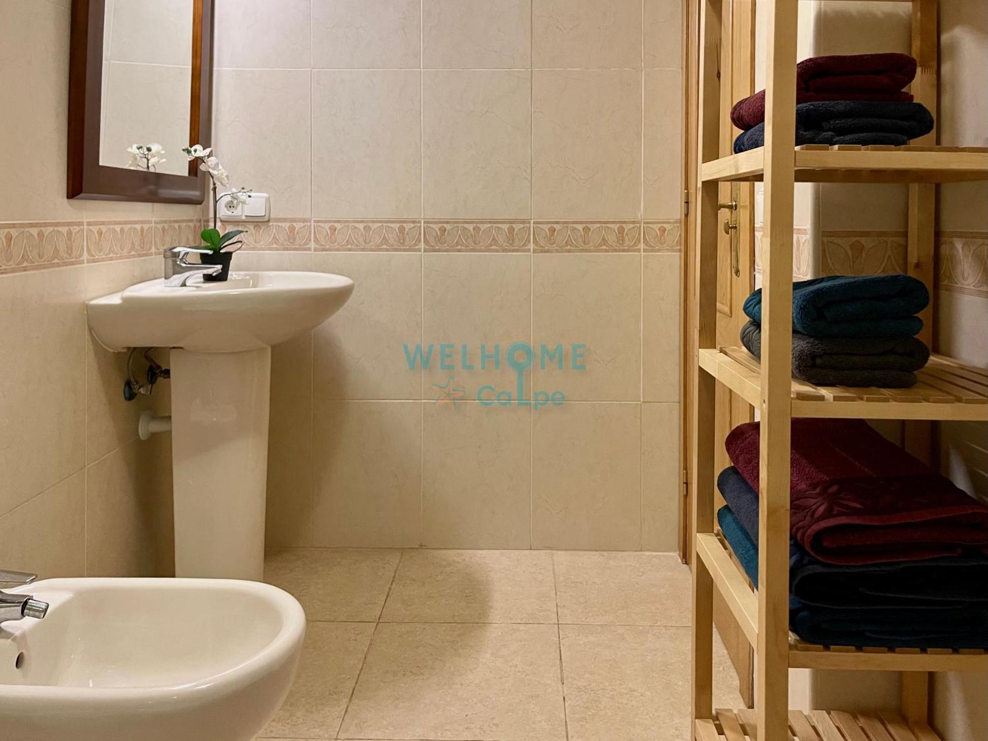 Manzana Bonito Y Comodo Apartamento Con Piscina Calp Dış mekan fotoğraf
