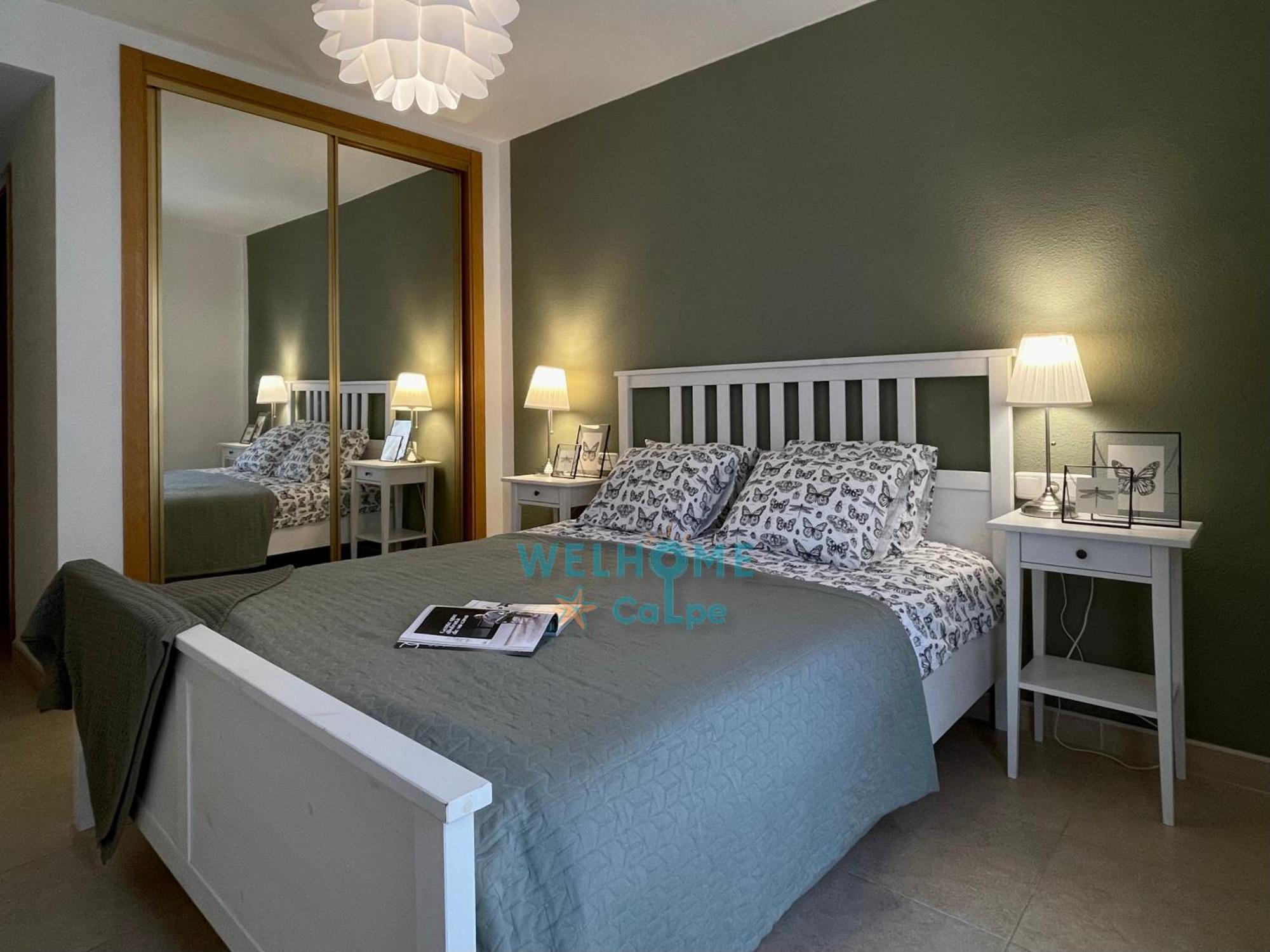 Manzana Bonito Y Comodo Apartamento Con Piscina Calp Dış mekan fotoğraf