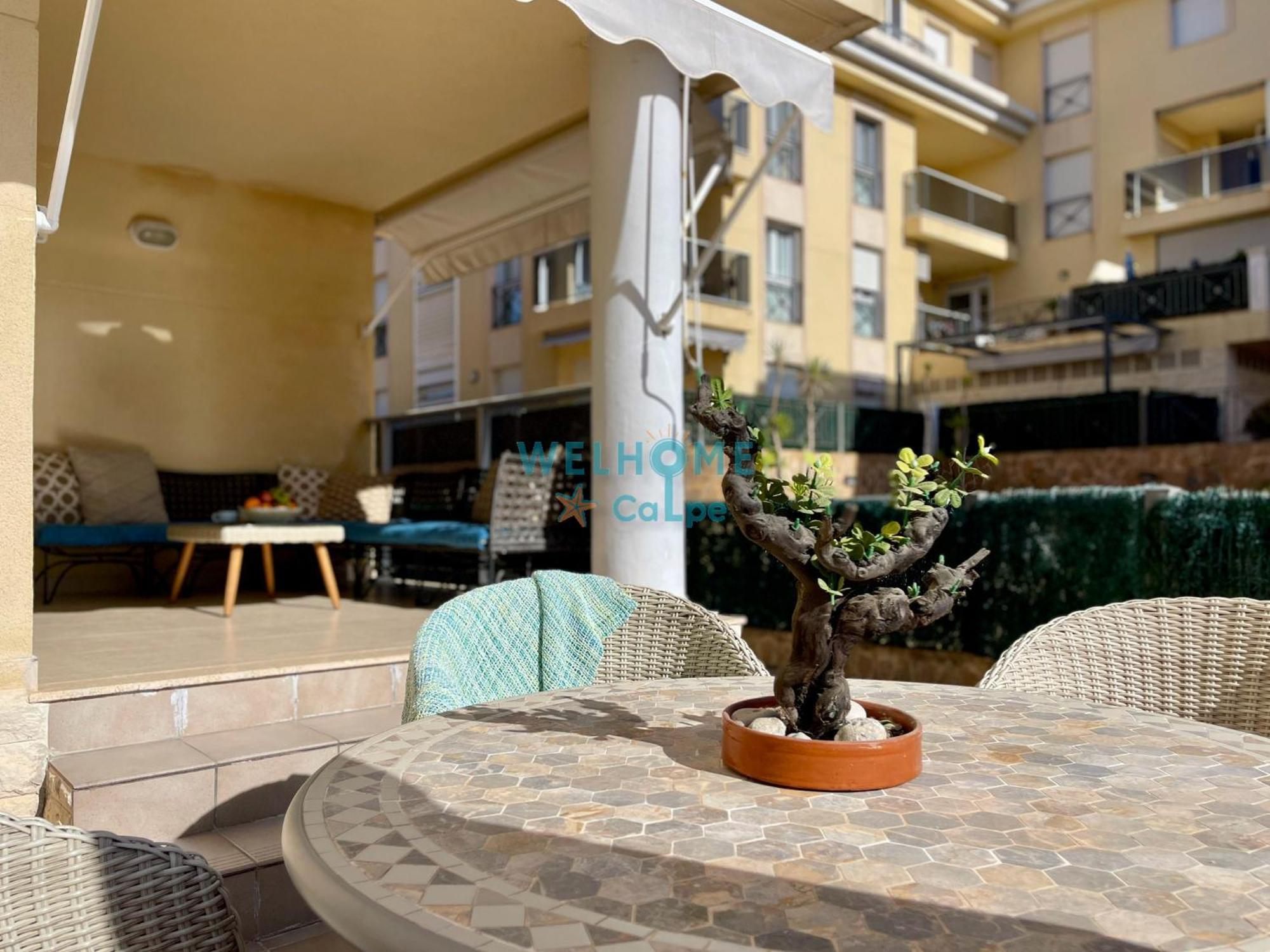 Manzana Bonito Y Comodo Apartamento Con Piscina Calp Dış mekan fotoğraf
