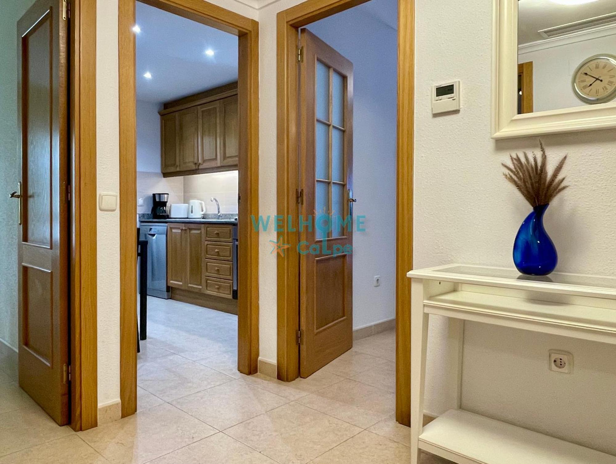 Manzana Bonito Y Comodo Apartamento Con Piscina Calp Dış mekan fotoğraf